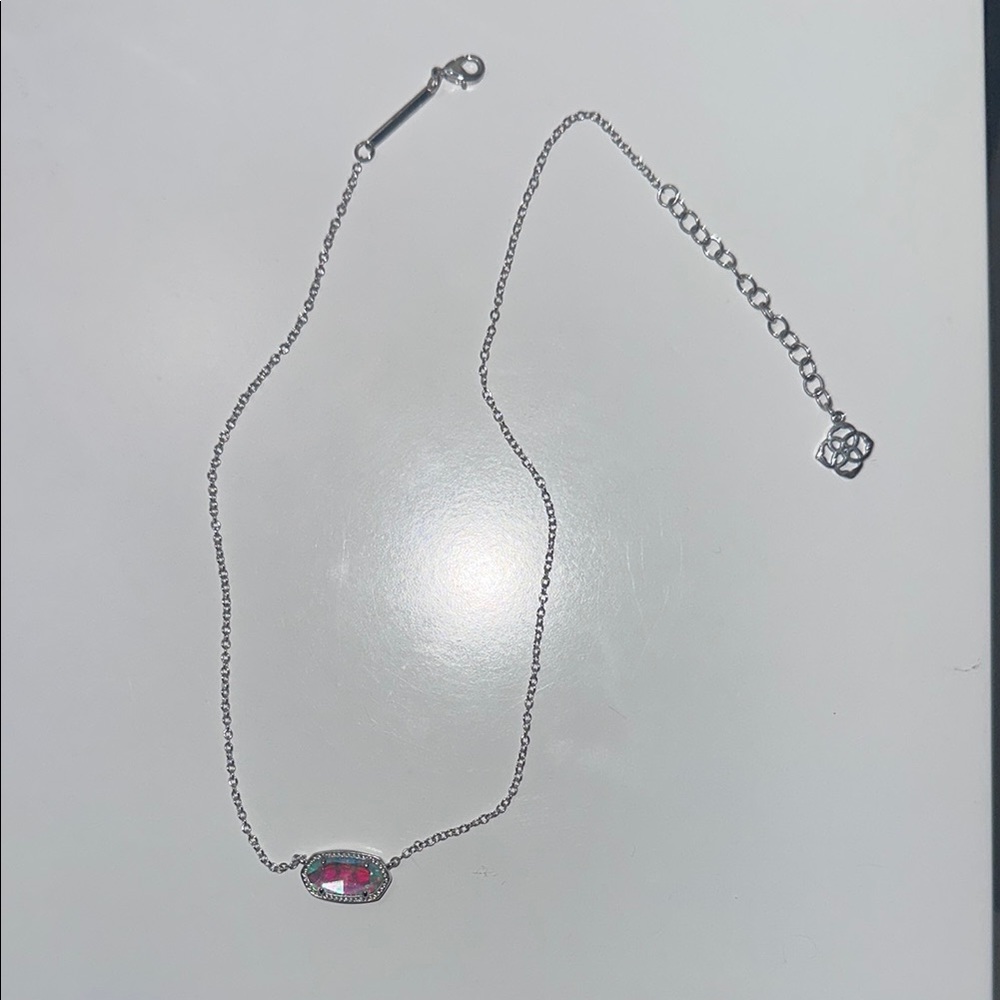 Kendra Scott Iridescent Stone Necklace